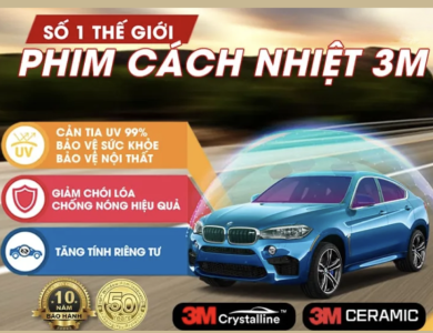 DÁN PHIM CÁCH NHIỆT 3M 