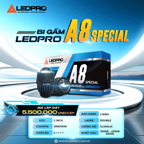 LED PRO - A8 SPECIAL