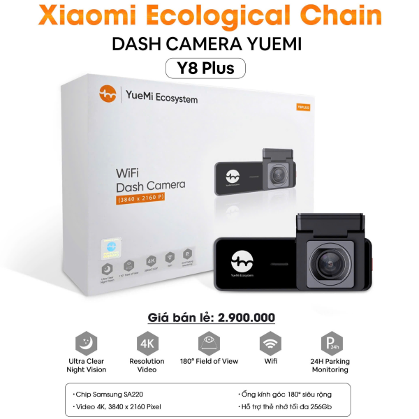 Camera hành trình Yuemi Y8 Plus